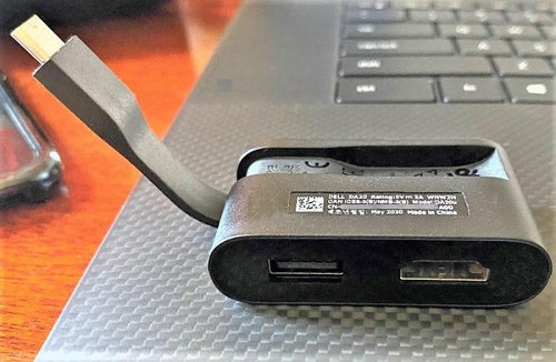 DELL-DA20 | DA20 multi-port USB Type-C Adapter 