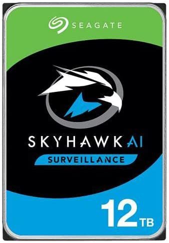Seagate Skyhawk AI 12TB SATA 3.5 Inch Internal Hard Disk Drive Hard Disks 8SE12000VE001