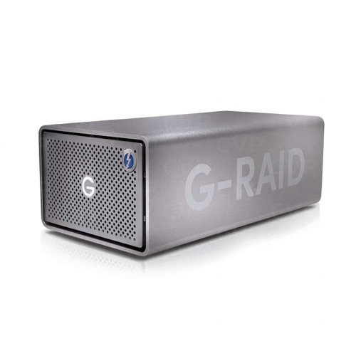 G-Technology G-RAID 2 12TB USB C Thunderbolt 3 External Hard Disk Drive Hard Disks 8GTSDPH62H012