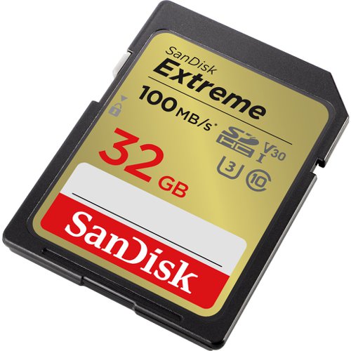 SanDisk Extreme 32B Class 10 SD Memory Card Flash Memory Cards 8SD10367795