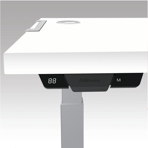 Fellowes Levado Height Adjustable Desk White 1200mm 9787001 Office Desks 37720FE