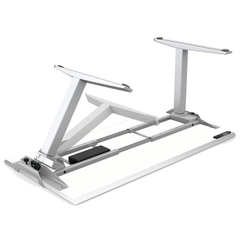 Fellowes Levado Height Adjustable Desk White 1200mm 9787001