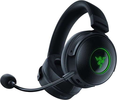 Razer Kraken V3 Pro Wired and Wireless Bluetooth Gaming Headset Black