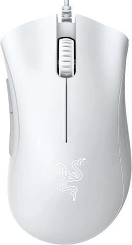 Razer DeathAdder Essential 2021 6400 DPI USB-A Wired Optical White Gaming Mouse 8RA10356820