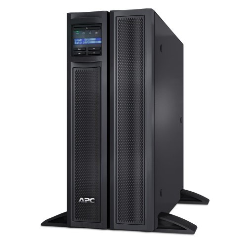 APC SmartUPS X 2200VA Rack Tower LCD 200 to 240V 10 AC Outlets 8APSMX2200HV