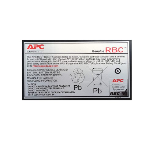 APC Replacement Battery Cartridge 47 UPS Power Supplies 8APRBC47