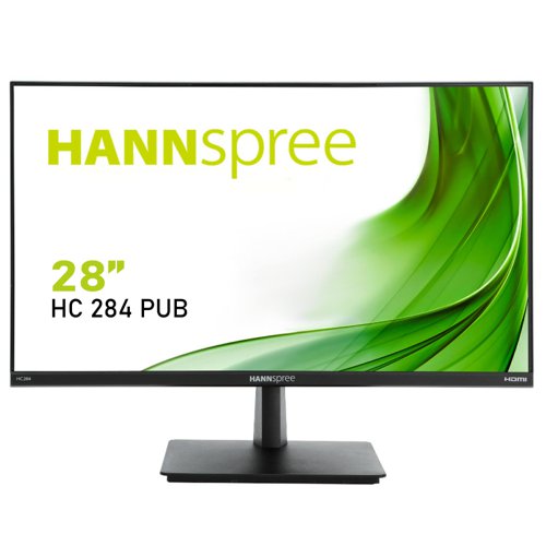 Hannspree HC248PUB 28 Inch 4K Ultra HD VA Panel HDMI DisplayPort LED Monitor