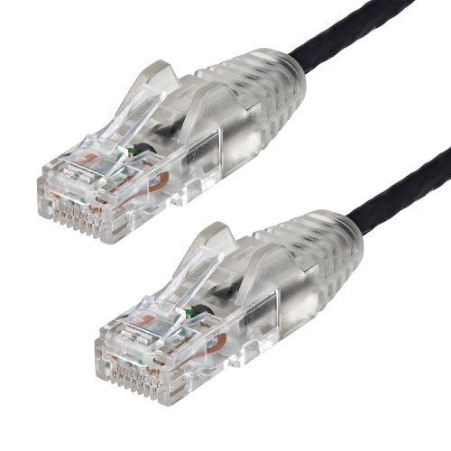 StarTech.com 1.5m CAT6 Slim Snagless RJ45 Connectors Gigabit Ethernet Cable 8STN6PAT150CMBKS Buy online at Office 5Star or contact us Tel 01594 810081 for assistance