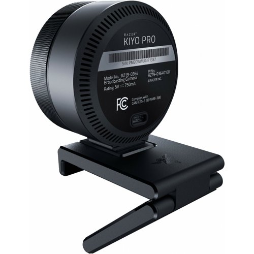 Razer Kiyo Pro Webcam, Uncompressed 1080p Video