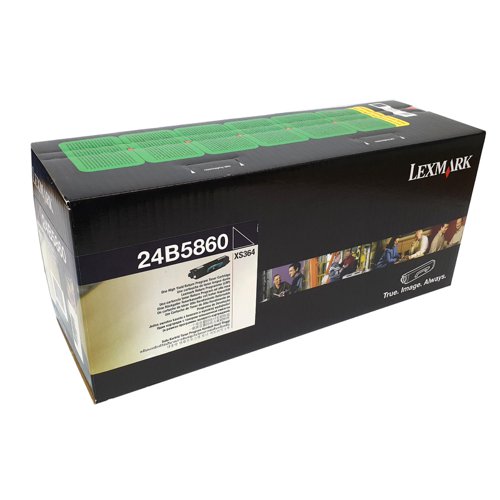 Lexmark 24B5860 Toner Cartridge Black, 9.000 Pages For Lexmark XS 364 24B5860