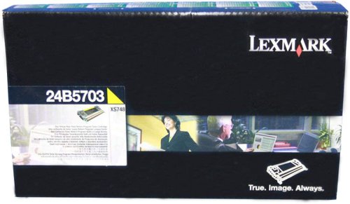 Lexmark 24B5703 Toner Cartridge Yellow, 10.000 Pages Iso/Iec 19798 For Lexmark XS 748 24B5703