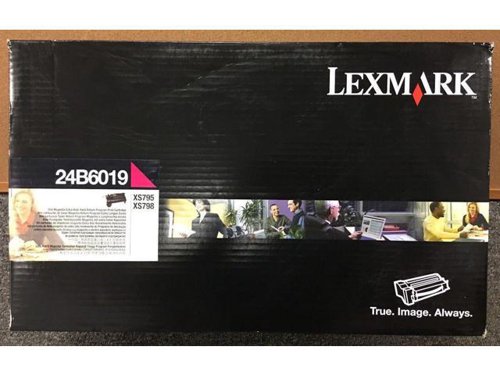 Lexmark 24B6019 Toner Cartridge Magenta, 18.000 Pages For Lexmark XS 795 24B6019