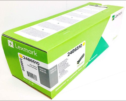 Lexmark 24B6510 Toner Cartridge Yellow, 20.000 Pages For XC 6100 Series/6152 Series/8155 Series 24B6510