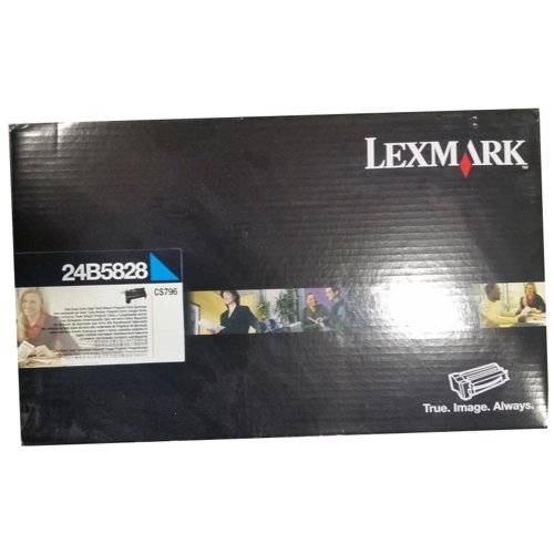 Lexmark 24B5828 Toner Cartridge Cyan, 18.000 Pages For Lexmark CS 796 24B5828