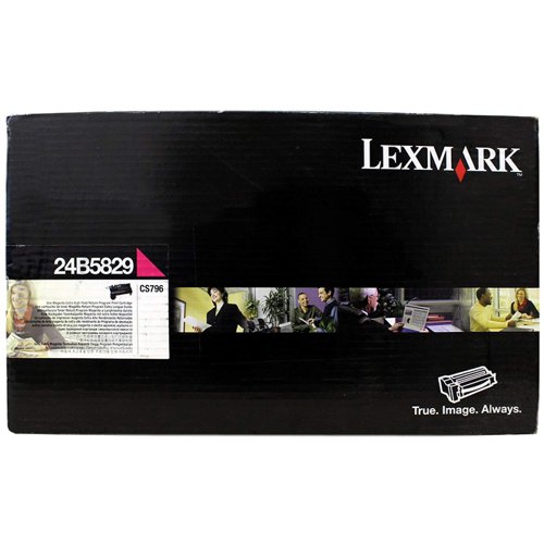Lexmark 24B5829 Toner Cartridge Magenta, 18.000 Pages For Lexmark CS 796 24B5829