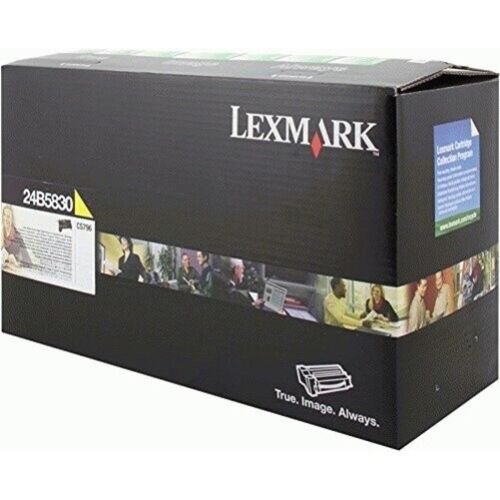 Lexmark 24B5830 Toner Cartridge Yellow, 18.000 Pages For Lexmark CS 796 24B5830