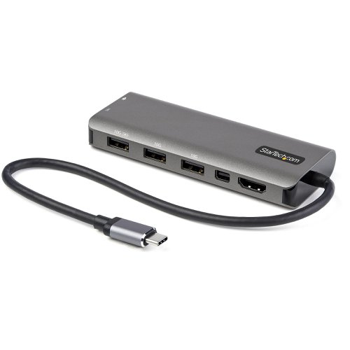 StarTech.com Starech USB C Multiport Adapter HDMI mDP 4K 60Hz