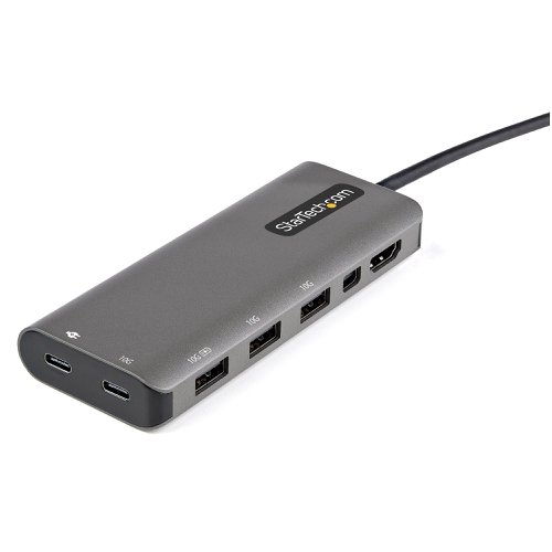 StarTech.com Starech USB C Multiport Adapter HDMI mDP 4K 60Hz  8STDKT31CMDPHPD
