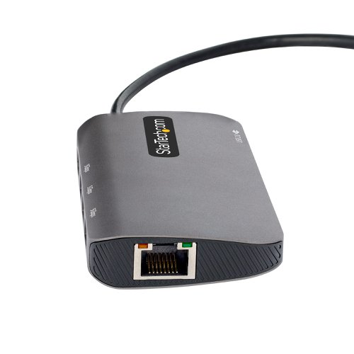 StarTech.com USB C Multiport Adapter 4K 60Hz HDMI PD USB Hubs 8ST127BUSBCMULTIPORT