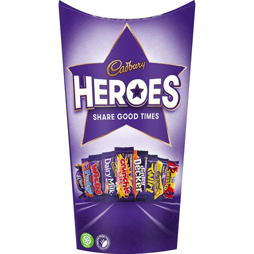 Cadbury Heroes Carton 290g 0401244