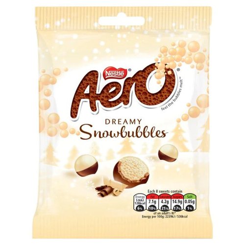 Aero Dreamy Snowbubbles Bag 80g 0401238