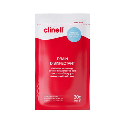 Clinell Drain Disinfectant Sachets 30g (Pack of 24) CSDD24