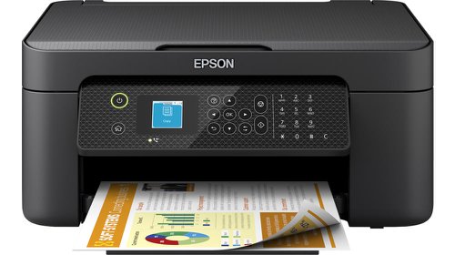 8EPC11CK64401 | Compact multifunction inkjet printer designed for homes and small offices, with Wi-Fi and mobile printing.This multifunction inkjet printer with Wi-Fi is stylish, compact and easy-to-use in your home office. Reduce waste and costs with A4 double-sided printing and affordable individual inks. Printing with devices on the go is easy, with Wi-Fi, Wi-Fi Direct, Epson Connect, the Epson Smart Panel app and Apple AirPrint.With its sleek and refined form, it’s easy to integrate this space-saving, multifunction model into any home office.The printer's functions are easy to navigate, thanks to the intuitive user interface and LCD screen. Save paper and money with A4 double-sided printing.Print from anywhere in your home or office, with Wi-Fi connectivity. Or use Wi-Fi Direct to print from compatible wireless devices without a Wi-Fi network. Plus, with Epson's Smart Panel app you can control your printer from your device, printing documents, monitoring and troubleshooting.Epson’s four-colour Pineapple 604 inks provide reliable and clear prints with minimal outlay. In addition to reducing your printing costs with affordable, individual inks in standard and XL cartridges.