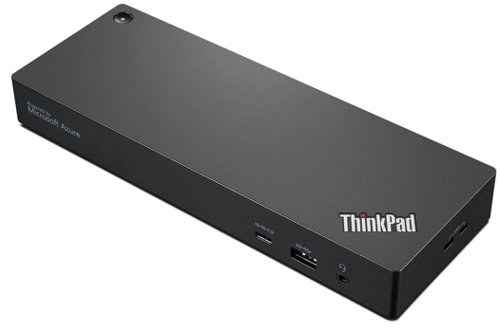8LEN40B10135UK | A SMARTER WAY TO WORK; The robust way to maximise productivity and the workspace, the Lenovo™ ThinkPad® Universal Thunderbolt™ 4 Smart Dock is the leader in our new series of docks offering a smarter way to work. Capable of driving 8k displays and 40 Gbps data speeds, the dock ushers in the next generation of Intel® Thunderbolt™ 4 connectivity for commercial users and a new cloud-based management paradigm for IT managers. And it’s all powered by Microsoft Azure Sphere.