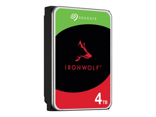 8SEST4000VN006 | The Seagate ST4000VN006 IronWolf 4TB SATA Hard Drive is optimised for 1-8 bay NAS in multi-RAID environments and can handle not only the vibration, but also the high user workload rate in a high data traffic network. With this Seagate ST4000VN006 IronWolf drive you can get used to tough, ready and scalable 24/7 performance that is built to handle multi-drive environments.
