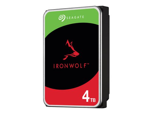 8SEST4000VN006 | The Seagate ST4000VN006 IronWolf 4TB SATA Hard Drive is optimised for 1-8 bay NAS in multi-RAID environments and can handle not only the vibration, but also the high user workload rate in a high data traffic network. With this Seagate ST4000VN006 IronWolf drive you can get used to tough, ready and scalable 24/7 performance that is built to handle multi-drive environments.
