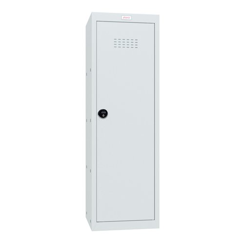 Phoenix CL Series Size 4 Cube Locker in Light Grey with Combination Lock CL1244GGC Phoenix