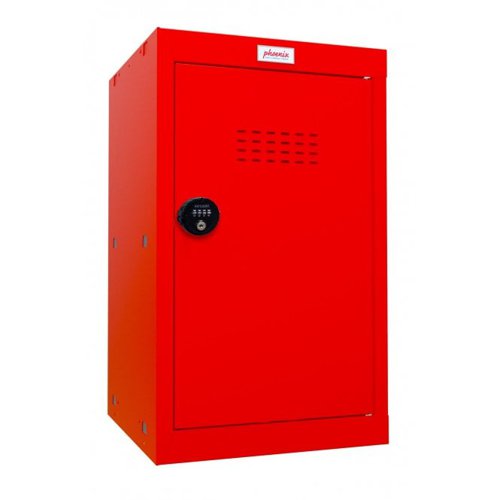 Phoenix CL Series Size 3 Cube Locker in Red with Combination Lock CL0644RRC