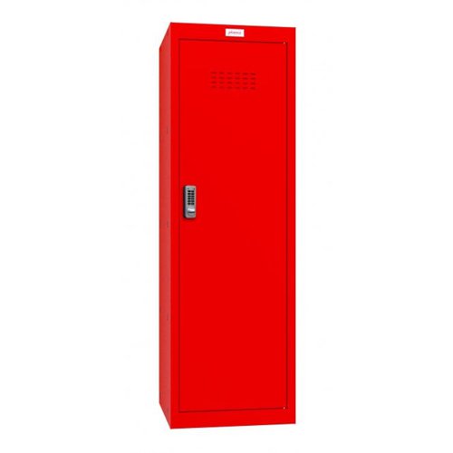 Phoenix CL Series Size 4 Cube Locker in Red with Electronic Lock CL1244RRE Phoenix