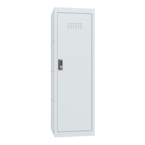 Phoenix CL Series Size 4 Cube Locker in Light Grey with Electronic Lock CL1244GGE