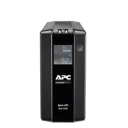 8APBR900MI | High performance computer and electronics UPS for premium power protection.APC Back-UPS Pro provide battery backup and surge protection, ideal for your home, home office or small business. The new Back-UPS Pro models are equipped with premium features including increased runtime and power capability for your critical electronics.