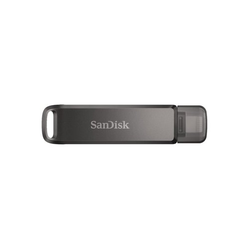 SanDisk 256GB iXpand USB-C Lightning Flash Drive USB Memory Sticks 8SASDIX70N256GGN6NE
