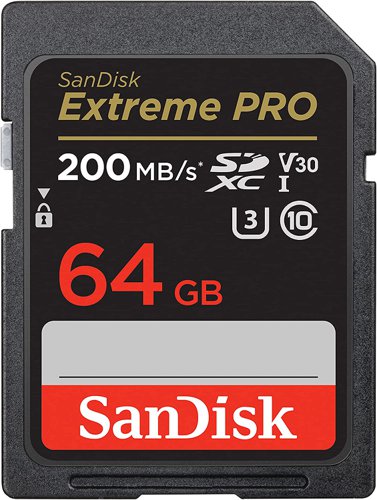 SanDisk Extreme PRO 64GB SDXC Class 10 SD Card