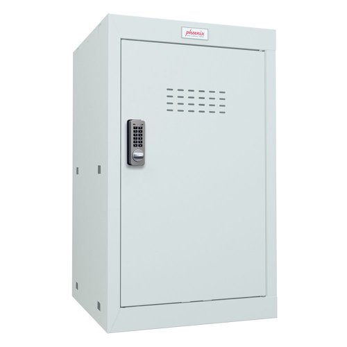 Phoenix CL Series Size 3 Cube Locker in Light Grey with Electronic Lock CL0644GGE Phoenix