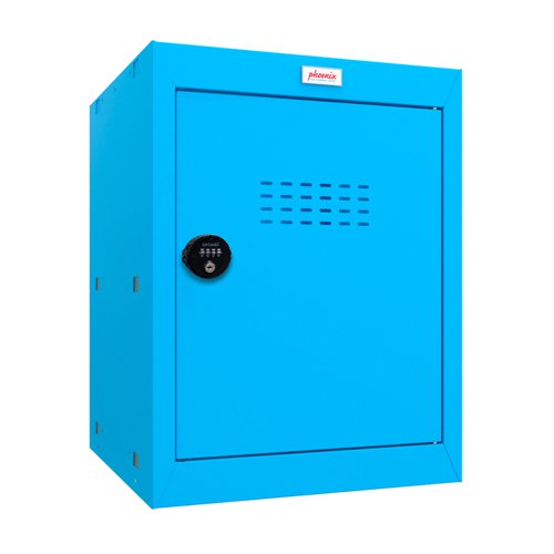 Phoenix CL Series Size 2 Cube Locker in Blue with Combination Lock CL0544BBC Phoenix