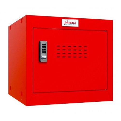 40989PH - Phoenix CL Series Size 1 Cube Locker in Red with Electronic Lock CL0344RRE