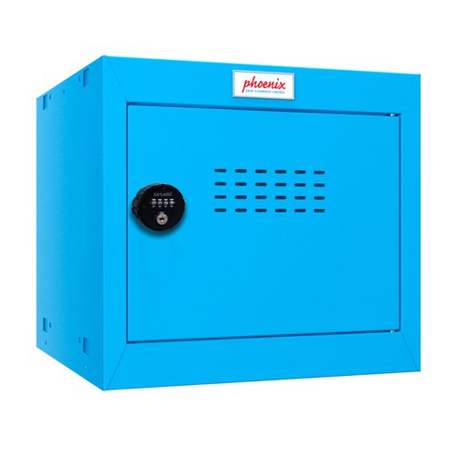 Phoenix CL Series Size 1 Cube Locker in Blue with Combination Lock CL0344BBC 39974PH