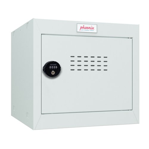 Phoenix CL Series Size 1 Cube Locker in Light Grey with Combination Lock CL0344GGC