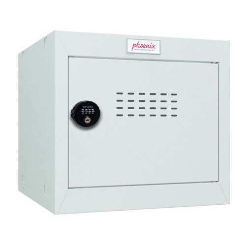 39967PH - Phoenix CL Series Size 1 Cube Locker in Light Grey with Combination Lock CL0344GGC