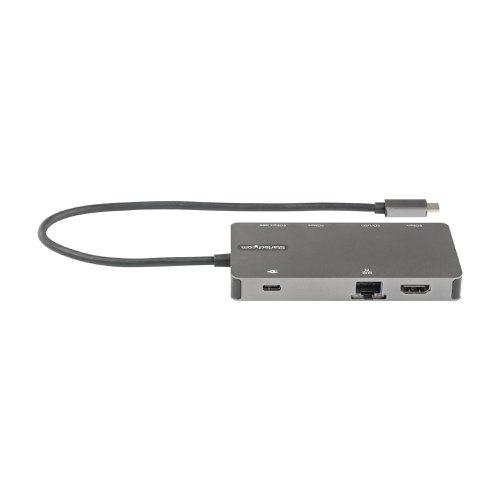 StarTech.com USB C Multiport Adapter HDMI or VGA 8STDKT30CHVSDPD