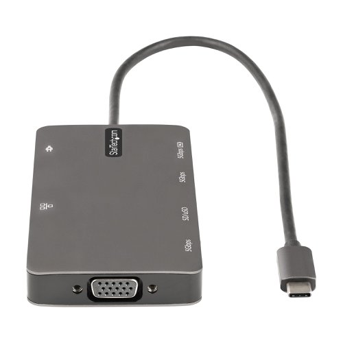 StarTech.com USB C Multiport Adapter HDMI or VGA