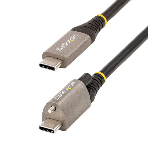 StarTech.com 50cm Top Screw Locking USB C Cable