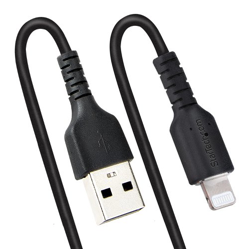 StarTech.com 50cm 20in USB To Lightning Cable Coiled