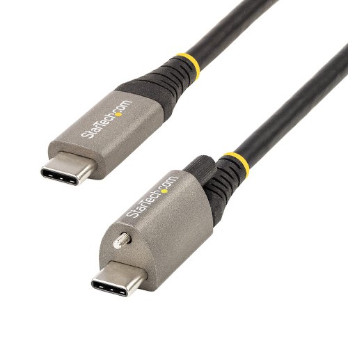 StarTech.com 3ft Top Screw Locking USB C Cable 10Gbps