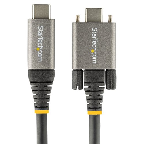 StarTech.com 1m Side Screw Locking USB C Cable 10Gbps