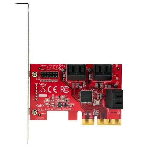 StarTech.com SATA PCIe Expansion Card 6 Ports 8ST6P6GPCIESATACARD